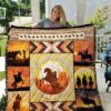 Rodeo Cowboy Quilt Blanket 01289  Quilt